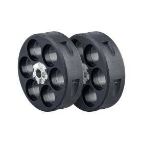 LOT DE 2 BARILLETS POUR REVOLVER T4E TR50 - CAL 50