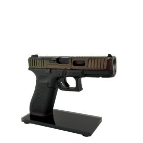 PISTOLET GLOCK 17 GEN 5 ZAFFIRI CUSTOM GUN CANDY RAZORBACK/RMR - CANON NOIR CAL. 9MM