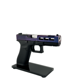 PISTOLET GLOCK 17 GEN 5 ZAFFIRI CUSTOM GUN CANDY MONGOOSE/RMR - CANON ARGENT CAL. 9MM