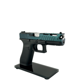 PISTOLET GLOCK 17 GEN 5 ZAFFIRI CUSTOM GUN CANDY MAKO/RMR - CANON ARGENT CAL. 9MM