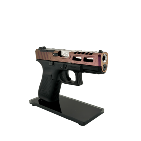 PISTOLET GLOCK 19 GEN 5 ZAFFIRI CUSTOM GUN CANDY VIPER/RMR - CANON ARGENT CAL. 9MM