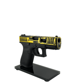 PISTOLET GLOCK 19 GEN 5 ZAFFIRI CUSTOM BATTLEWORN/RMR - CANON NOIR CAL. 9MM
