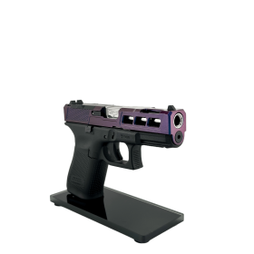 PISTOLET GLOCK 19 GEN 5 ZAFFIRI CUSTOM GUN CANDY MANGOOSE/RMR - CANON ARGENT CAL. 9MM
