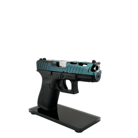 PISTOLET GLOCK 19 GEN 5 ZAFFIRI CUSTOM GUN CANDY MAKO/RMR - CANON ARGENT CAL. 9MM