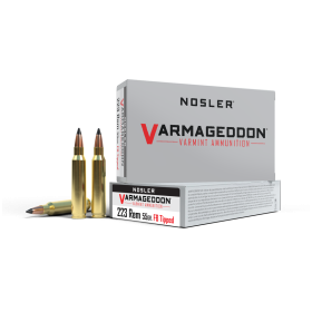MUNITIONS NOSLER VARMAGEDDON .223 REM 55GR FB TIPPED