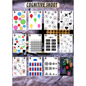 PACK DE CIBLES COGNITIVE SHOOT - SHOOT PARK