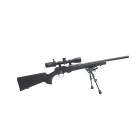 CARABINE CZ 457 VARMINT SYNTHÉTIQUE CAL. 22LR + BIPIED + LUNETTE ZEROTECH 3-9X40 + FOURREAU