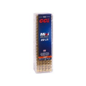 CCI 22LR MINI MAG TARGET 40 GRAINS - CARTON DE 500