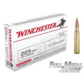 WINCHESTER CAL .223 REM 55 GR FMJ – CARTON DE 1000