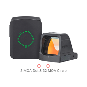 POINT ROUGE OSIGHT X – 3 MOA & CERCLE 32 MOA EMPREINTE RMR