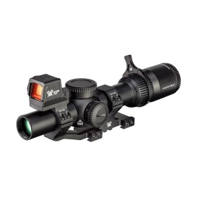 PACK VORTEX - LUNETTE VENOM 1-6x24 + POINT ROUGE VENOM 3 MOA + MONTAGE