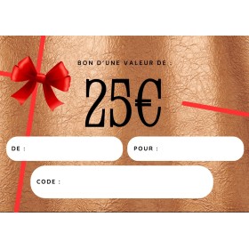 CARTE CADEAU BRONZE
