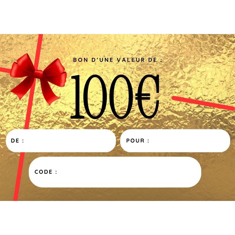 CARTE CADEAU GOLD