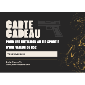 CARTE CADEAU - INITIATION À L'ARME DE POING