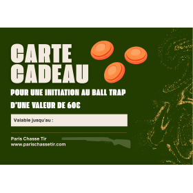 CARTE CADEAU - INITIATION AU BALL TRAP