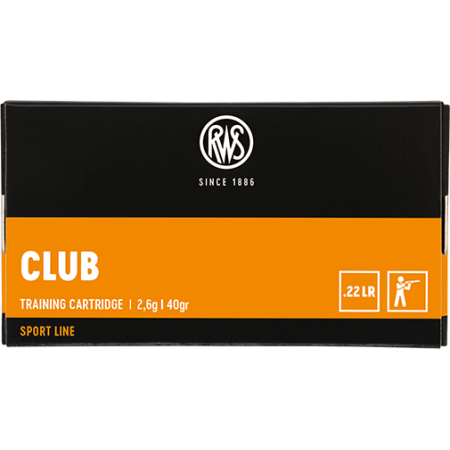 MUNITIONS RWS CAL.22 LR CLUB SPORT LINE /50