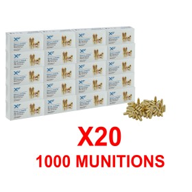ATS 9MM FMJ 124 GR - CARTON DE 1000