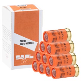 CARTOUCHES GOMM-COGNE À BALLE CAOUTCHOUC CAL. 12/50 FUN TIR MINI