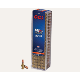 CCI 22LR MINI MAG 40 GRAINS - CARTON DE 500